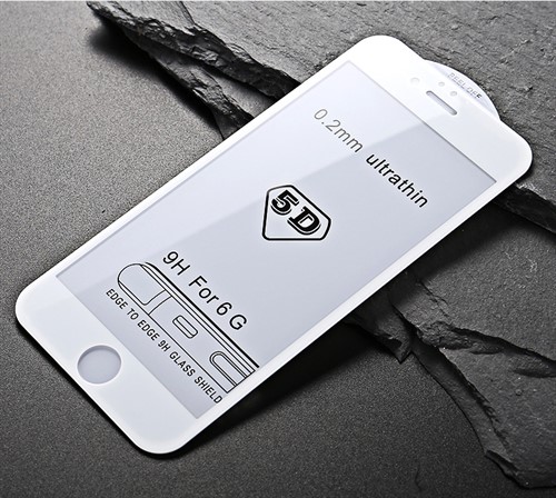 محافظ شیشه ای 5D صفحه نمایش مناسب Apple iPhone 6-6s