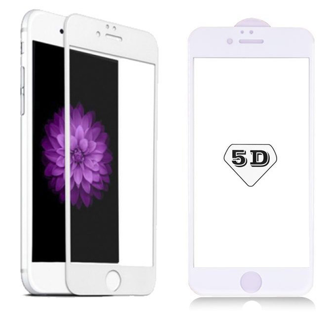 محافظ شیشه ای 5D صفحه نمایش مناسب Apple iPhone 6-6s