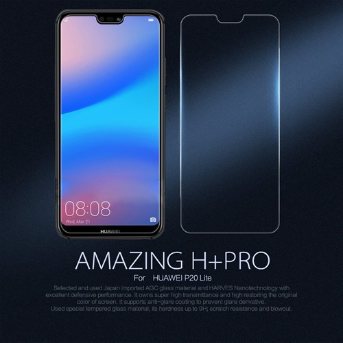 محافظ صفحه نمایش شیشه ای نیلکین H+ Pro Glass Huawei Nova 3e/P20 Lite