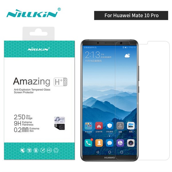 محافظ صفحه نمایش شیشه ای نیلکین هواوی Nillkin H+ Pro Glass Huawei Mate 10 Pro