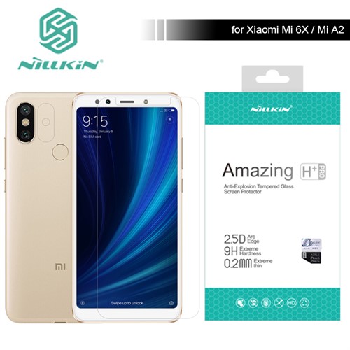 گلس نیلکین Xiaomi Mi A2 / Mi 6X Nillkin H+ Pro Glass Screen Protector