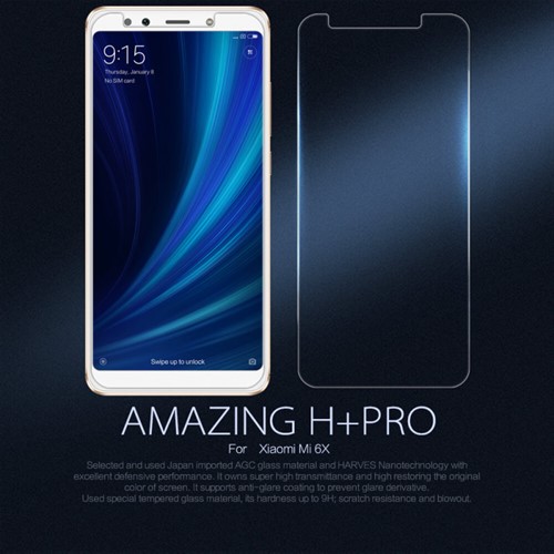 گلس نیلکین Xiaomi Mi A2 / Mi 6X Nillkin H+ Pro Glass Screen Protector