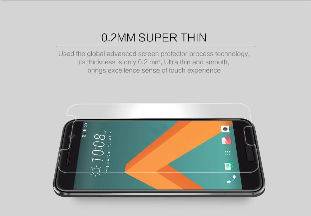 محافظ صفحه نمایش شیشه ای نیلکین اچ تی سی Nillkin H+ Pro Glass HTC 10 LifeStyle