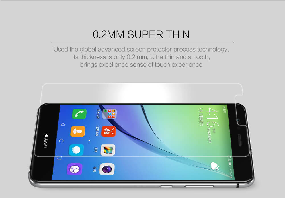 محافظ صفحه نمایش شیشه ای نیلکین هواوی Nillkin H+ Pro Glass Huawei P10 Lite