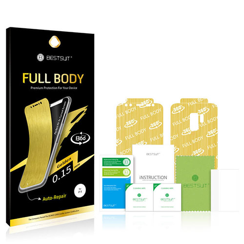برچسب محافظ نانو سامسونگ گلکسی اس 9 پلاس BestSuit Auto Repair Golden Full Body