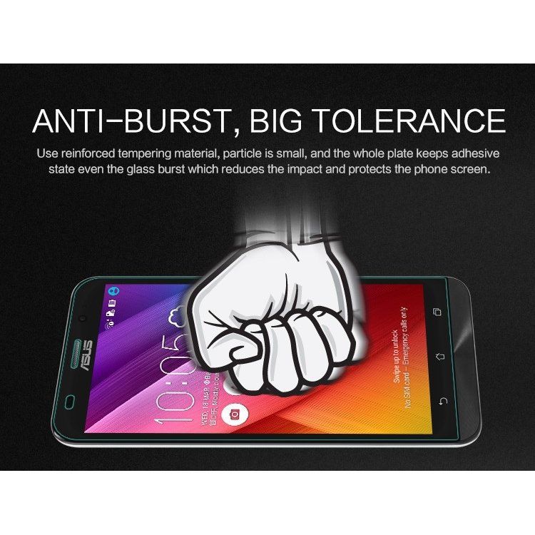 محافظ صفحه نمایش شیشه ای ایسوس Asus Zenfone 2 ZE551ML