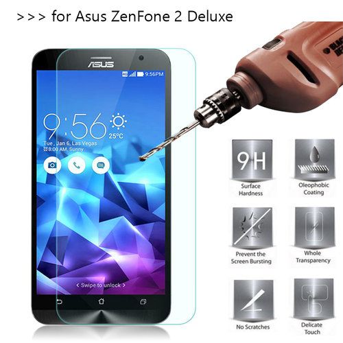 محافظ صفحه نمایش شیشه ای ایسوس Asus Zenfone 2 Deluxe ZE551ML