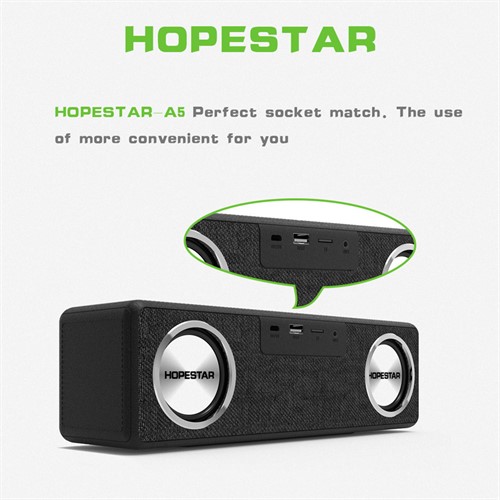 اسپیکر بلوتوث و پاوربانک هاپ استار رومیزی HopeStar A5