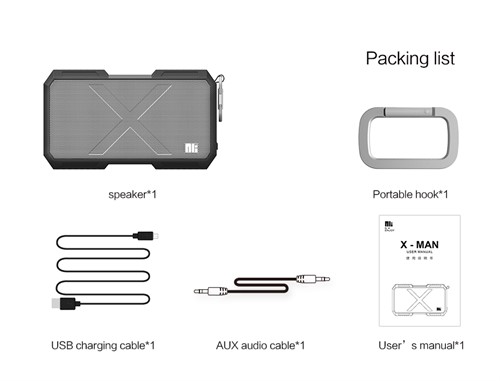 اسپیکر بلوتوث نیلکین Nillkin X-Man X1