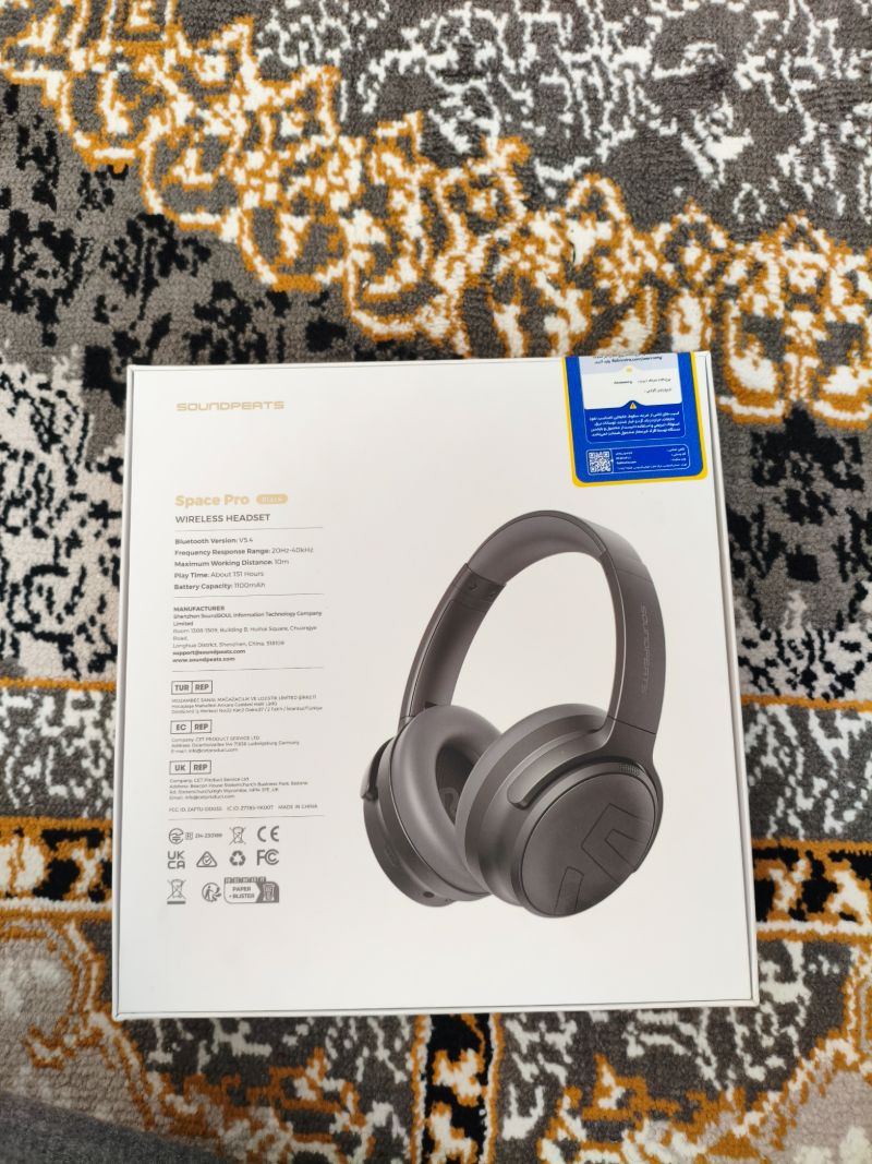 هدفون بلوتوث ساندپیتز SoundPeats Space Pro