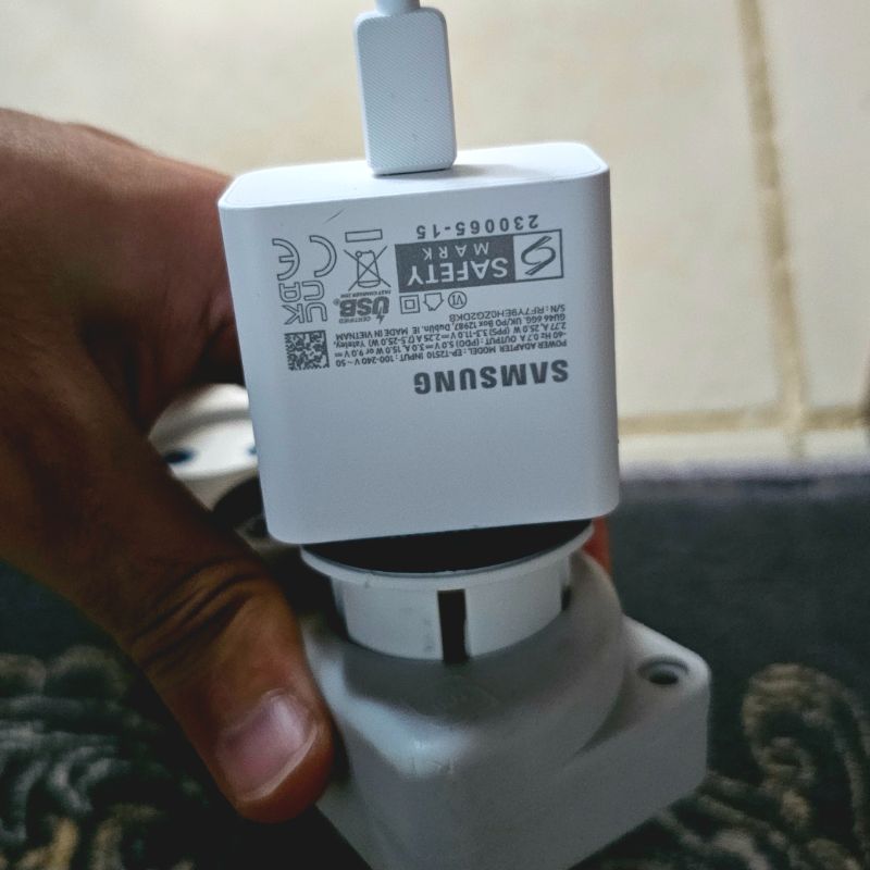 شارژر دیواری اصلی سامسونگ Samsung Power Adapter EP-T2510 توان 25 وات