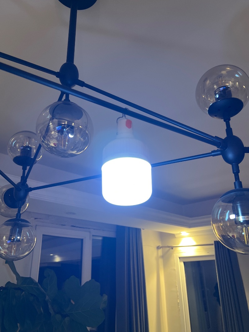 لامپ آویزدار شارژی بیوا Biva LED-01 40W Rechargable LED Light