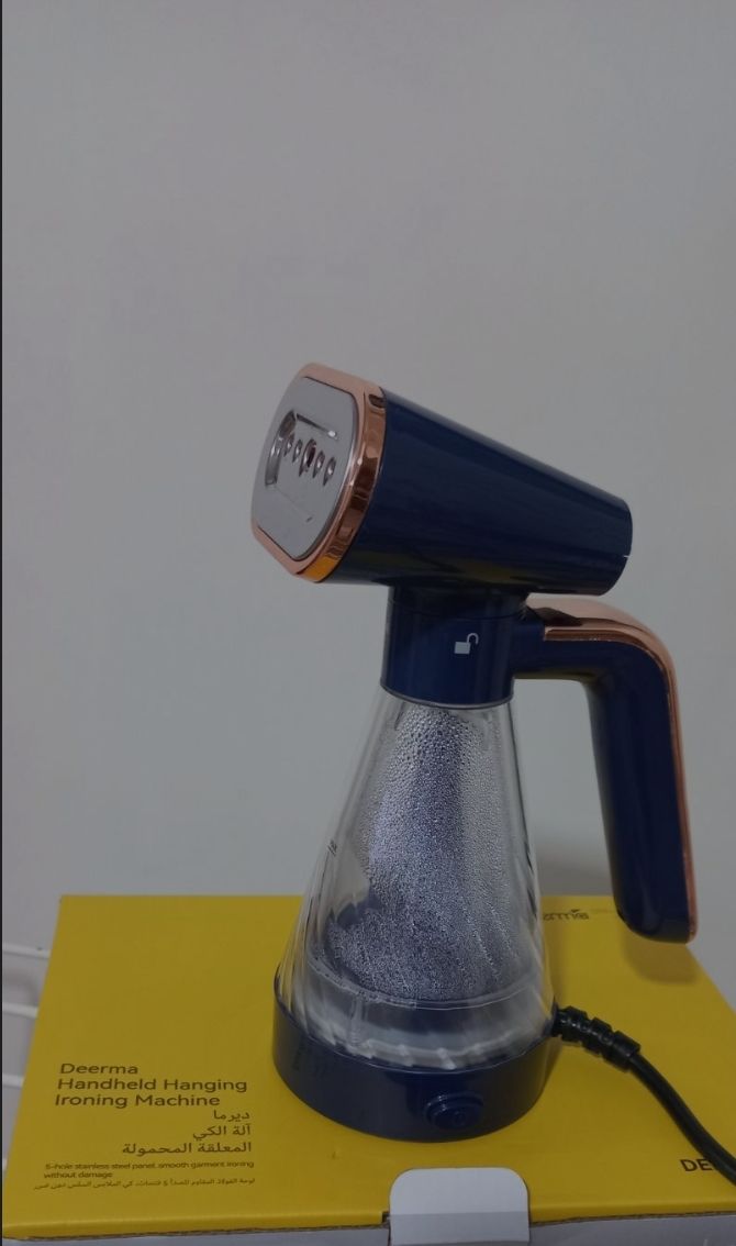 اتو بخار دستی شیائومی Xiaomi Deerma GT10W Handheld Garment Steamer توان 600 وات