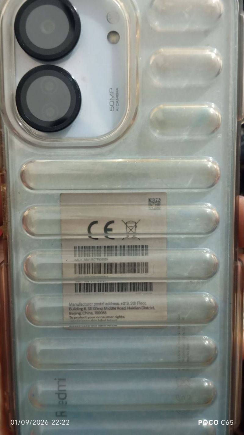 قاب پافر ضد ضربه شیائومی Xiaomi Redmi 13C 4G TPU Capsule Shockproof
