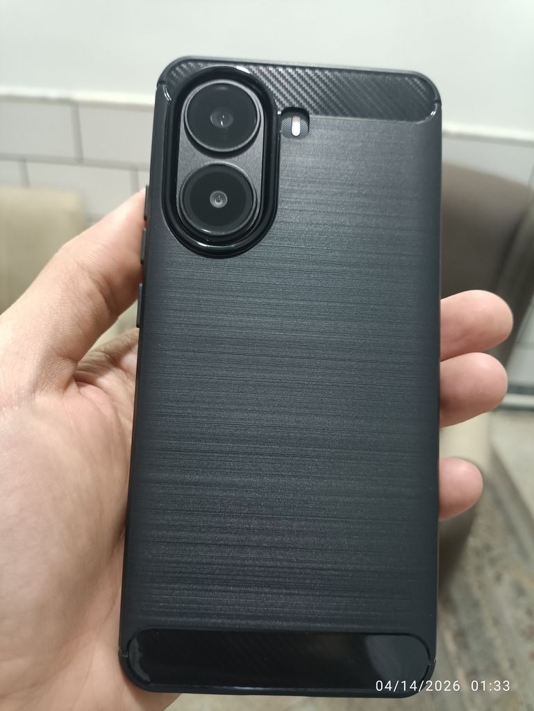 قاب فیبر کربنی شیائومی Xiaomi Redmi Turbo 4 / Poco X7 Pro 5G Rugged Armor Fiber Carbon