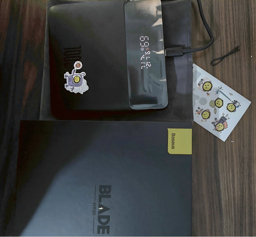 پاوربانک 20000 بیسوس Baseus PPBLD100HD Blade Series PPBL000301 توان 100 وات