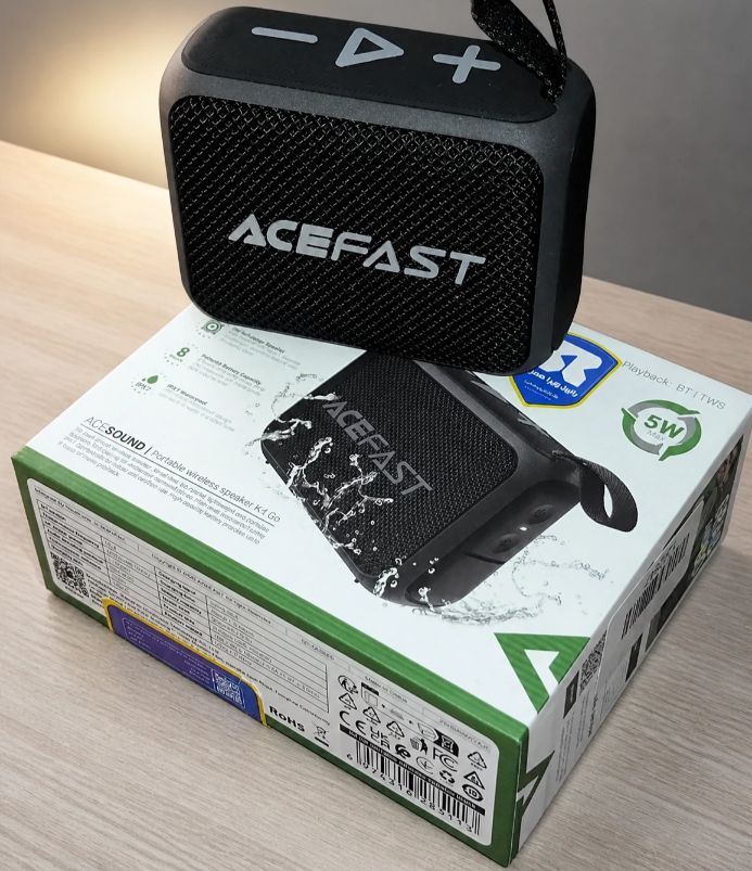 اسپیکر بلوتوث ایس فست ACEFAST K4 Go توان 5 وات