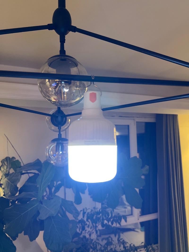 لامپ آویزدار شارژی بیوا Biva LED-01 40W Rechargable LED Light