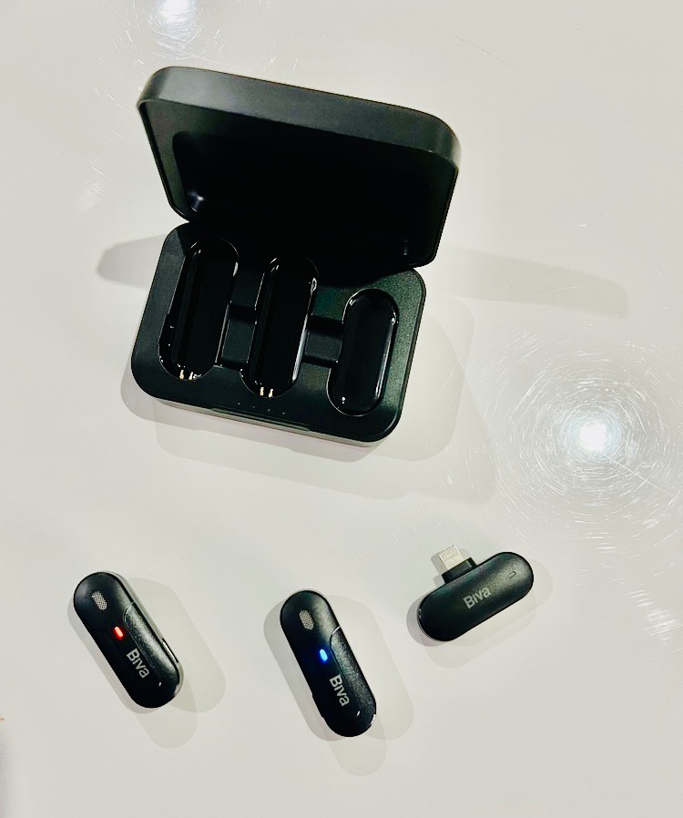 میکروفون بی سیم لایتنینگ بیوا Biva Wireless Microphone WM-05