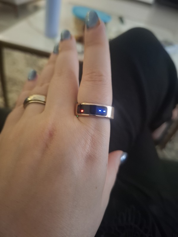 حلقه هوشمند بیوا Biva Ring-02 LED Smart Ring دارای صفحه نمایش
