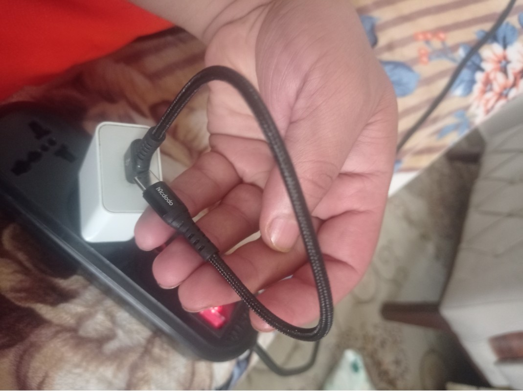 کابل Type C مک دودو Mcdodo CA-2270 طول 20 سانتیمتر شدت جریان 3 آمپر