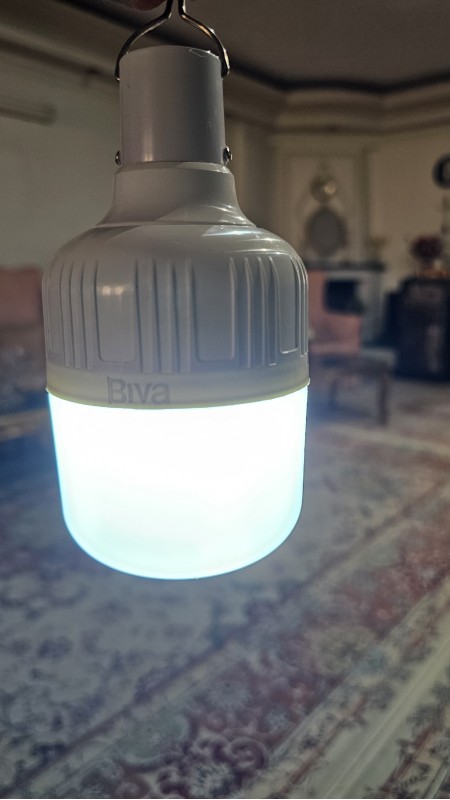 لامپ آویزدار شارژی بیوا Biva LED-01 40W Rechargable LED Light