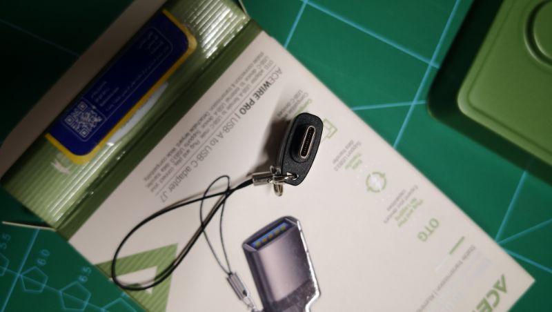 تبدیل OTG تایپ سی به USB3.0 ایس فست ACEFAST J7 Acewire Pro