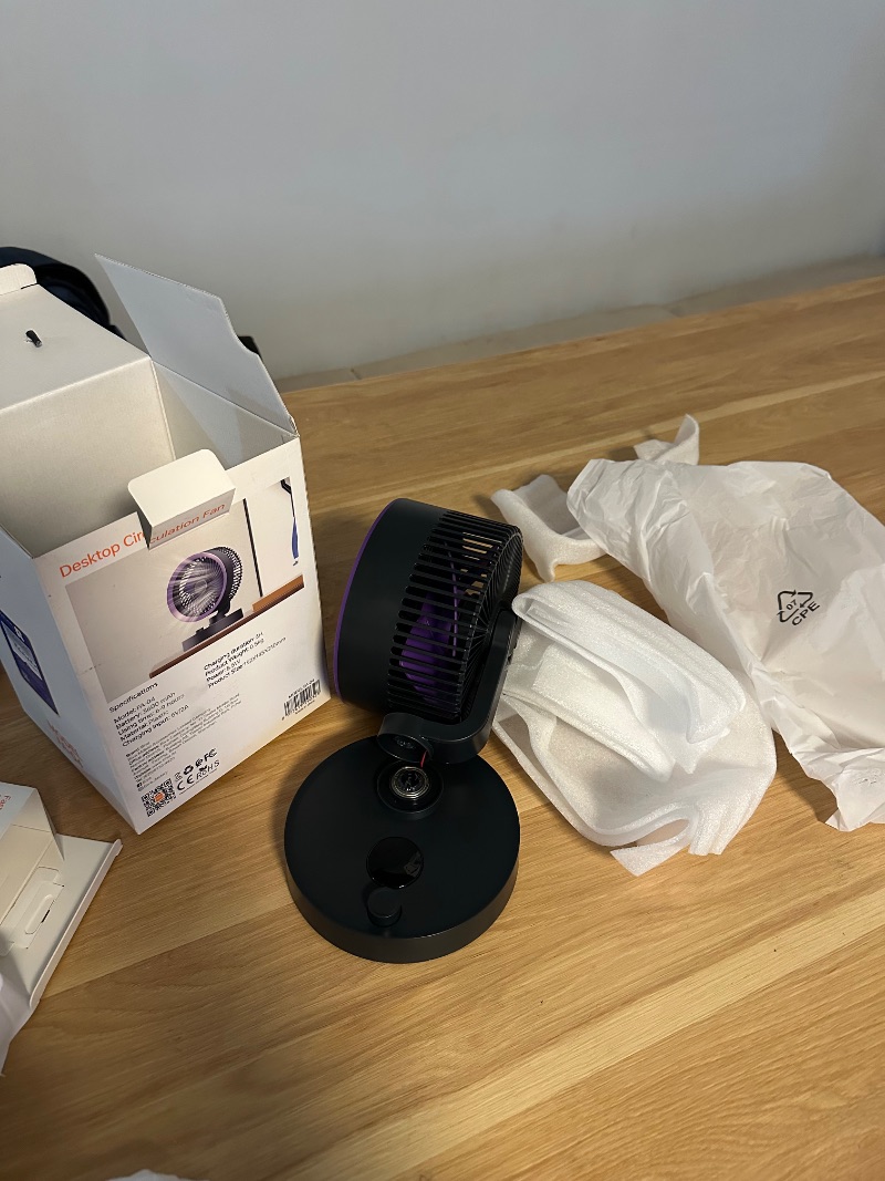 پنکه رومیزی شارژی بیوا Biva FA-04 Desktop Circulation Fan