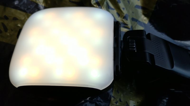 چراغ گیره ای شارژی پرودو Porodo PD-LFST065-BK Clip-On Fill Light