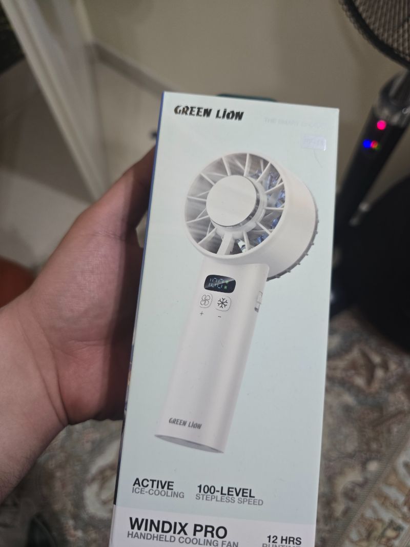پنکه دستی گرین لاین Green Lion Windix Pro GNPF11WINDWH