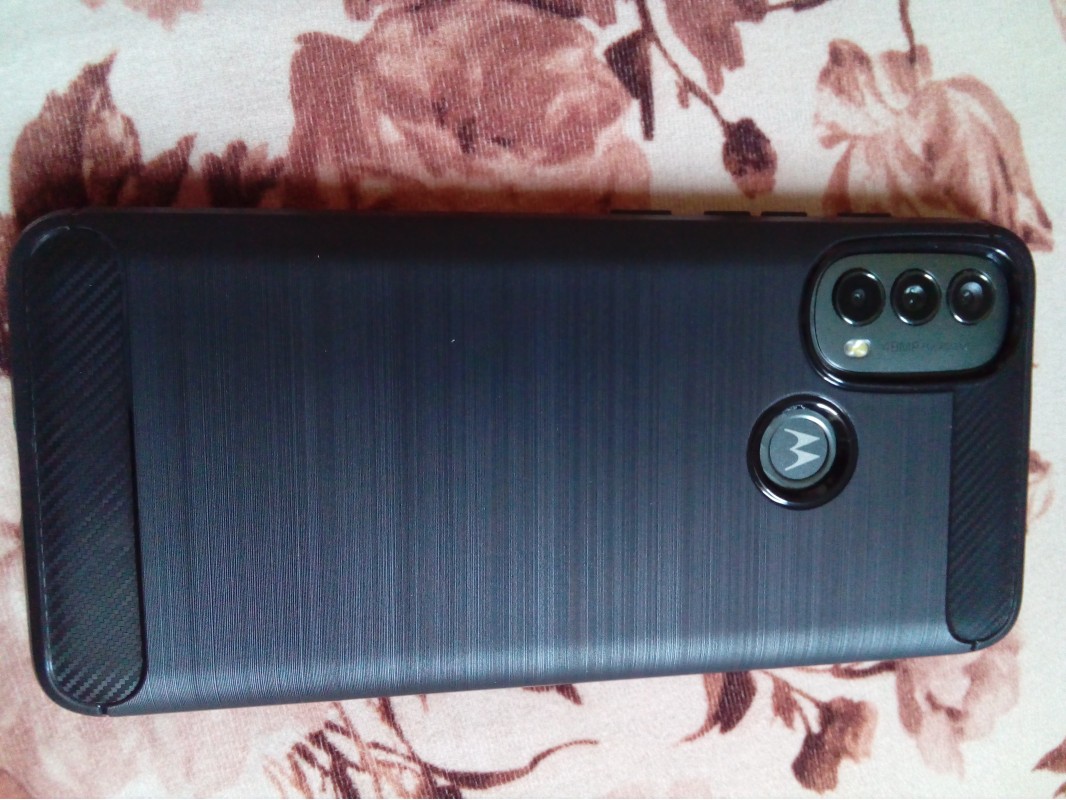 قاب فیبر کربنی موتورولا Motorola Moto E40 Rugged Armor Fiber Carbon