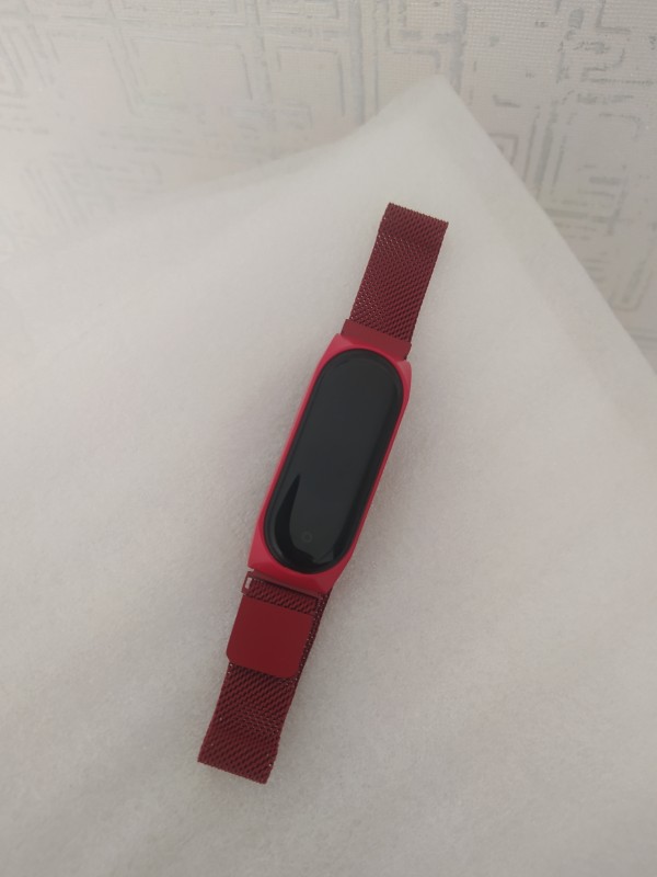 بند فلزی دستبند سلامتی شیائومی Xiaomi Mi Band 5 / 6 Stainless Steel Milanese Strap با قفل مگنتی