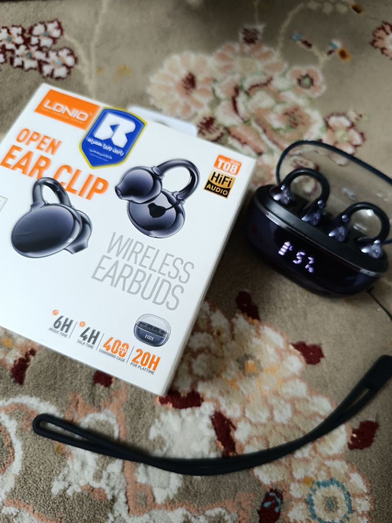 هندزفری بلوتوث الدینیو LDNIO T08 Open Ear Clip