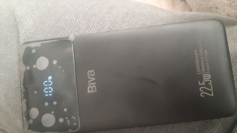 پاوربانک 20000 بیوا Biva BP-019 Power Bank Digital Display توان 22.5 وات