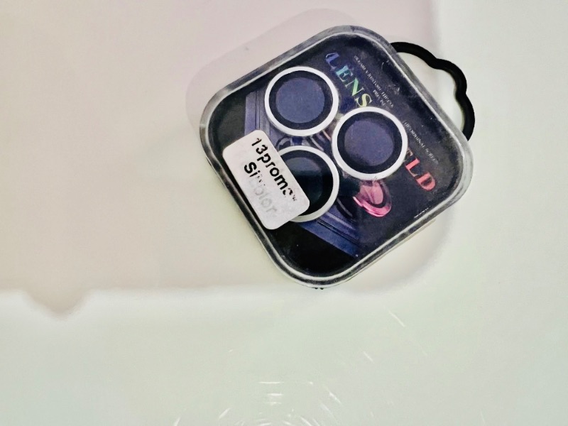 پک 3تایی محافظ لنز فلزی دوربین آیفون iPhone 13 Pro / iPhone 13 Pro Max Metal Ring Lens Protector