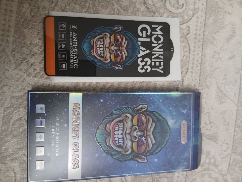 گلس تمام صفحه تمام چسب مانکی Samsung A51 / A52 / A52s / A53 Monkey Anti Static Glass