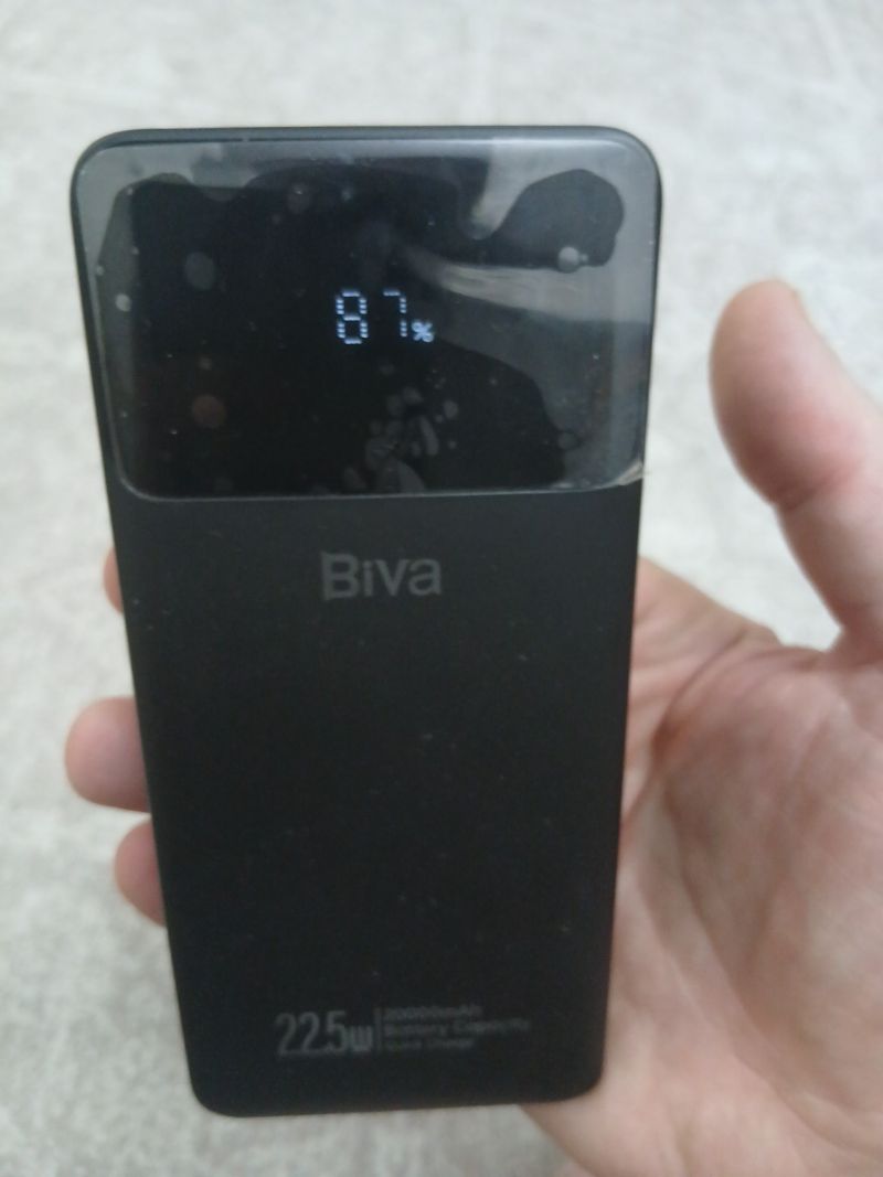 پاوربانک 20000 بیوا Biva BP-019 Power Bank Digital Display توان 22.5 وات