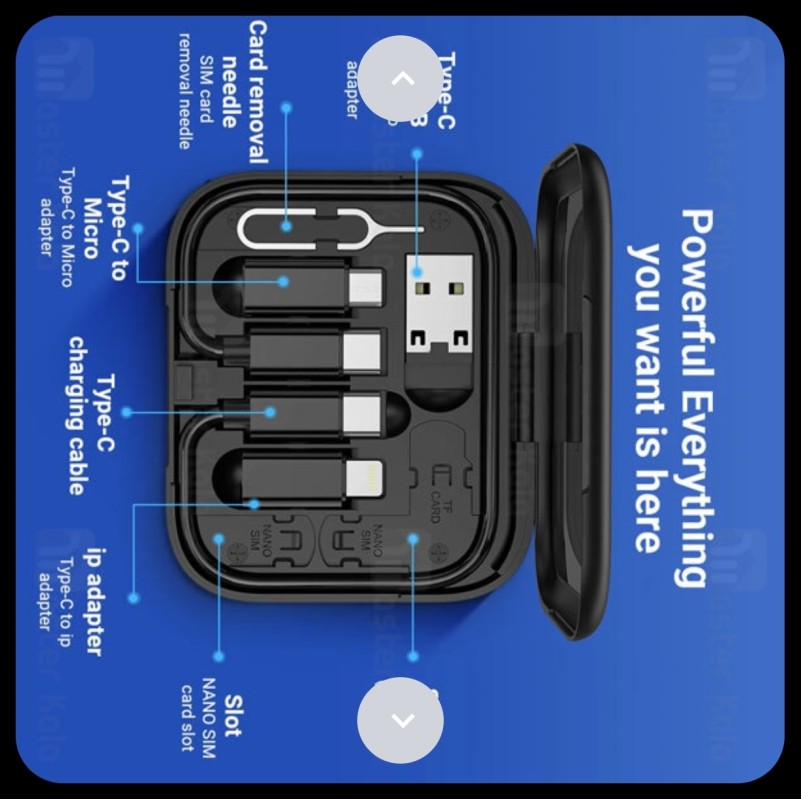 پک کابل چند منظوره بیوا Biva C-18 توان 60 وات همراه استند