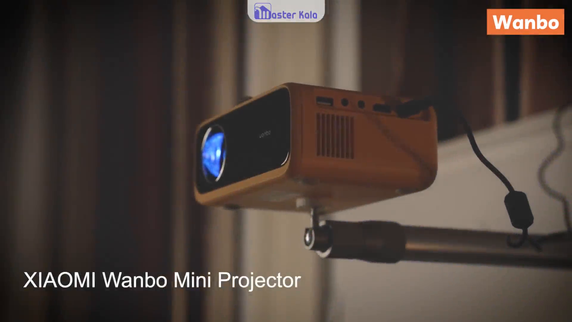 ویدیو پروژکتور شیائومی Xiaomi Wanbo Mini XS01 LED Projector 1080p دارای اسپیکر