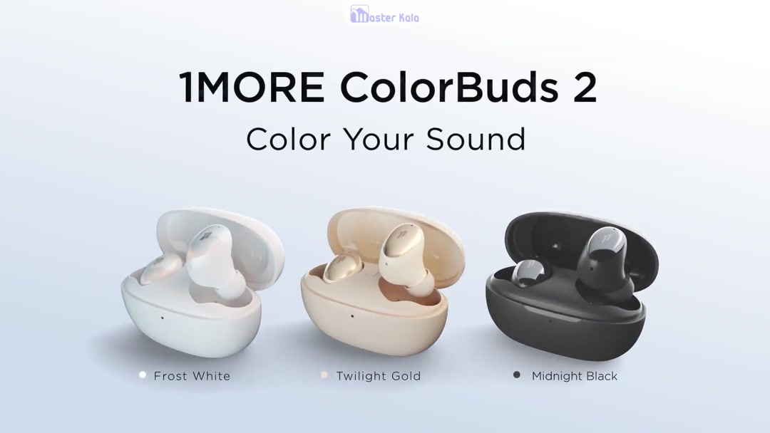 هندزفری بلوتوث دوگوش شیائومی Xiaomi 1More ColorBuds 2 ES602 True Wireless Earphones ANC aptX