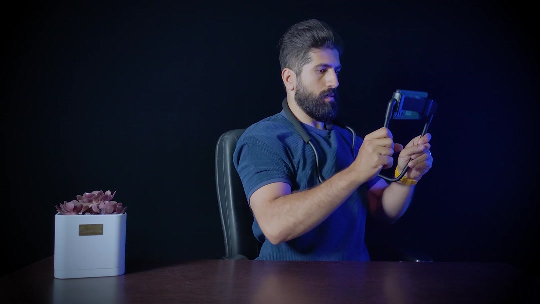 هولدر گردنی و مونوپاد بیسوس Baseus New-Mounted Lazy Bracket Holder SUJG-ALR01