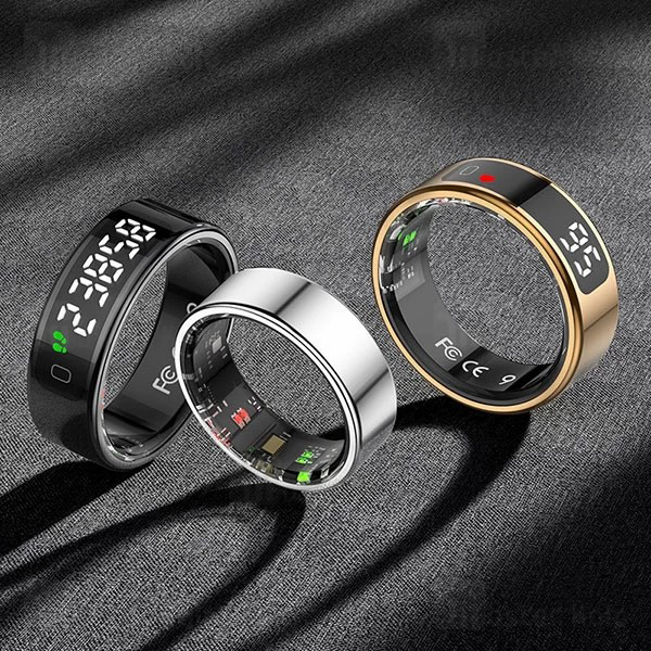 حلقه هوشمند بیوا Biva Ring-02 LED Smart Ring دارای صفحه نمایش