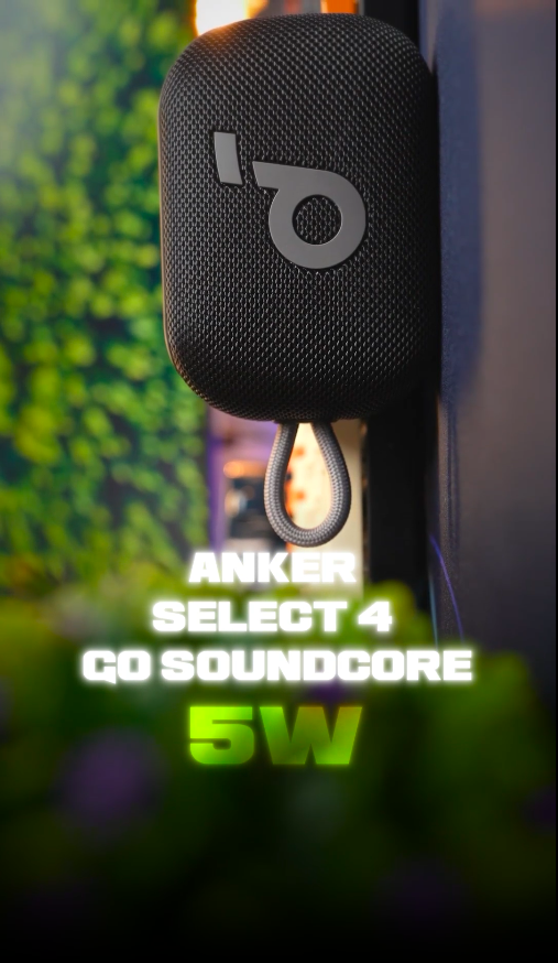 اسپیکر بلوتوث انکر Anker Select 4 Go Soundcore توان 5 وات